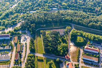Sechseckturm im Ortsteil Mitte in Ulm im Bundesland Baden-Württemberg, Deutschland