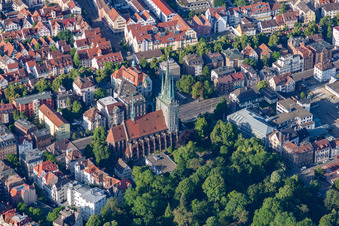 St. Georg Ulm im Ortsteil Mitte im Bundesland Baden-Württemberg, Deutschland