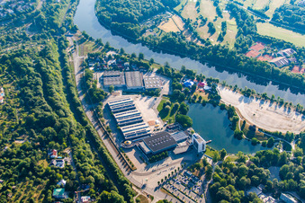 Ulm-Messe am Unterer Ausee im Ortsteil Oststadt im Bundesland Baden-Württemberg, Deutschland