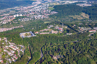 Wilhelmsburg von Osten im Ortsteil Mitte in Ulm im Bundesland Baden-Württemberg, Deutschland