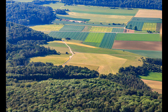 Flugplatz Schlechtenfeld in Ehingen im Bundesland Baden-Württemberg, Deutschland
