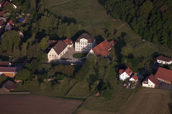 Palais des Schloss Granheim im Ortsteil Granheim in Ehingen (Donau) im Bundesland Baden-Württemberg, Deutschland