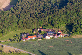 Ziegelhütte im Ortsteil Granheim in Ehingen im Bundesland Baden-Württemberg, Deutschland