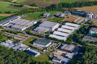 Akzo Nobel Powder Coatings GmbH im Ortsteil Jettenburg in Kusterdingen im Bundesland Baden-Württemberg, Deutschland