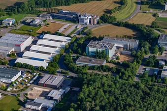 Luftbild von Akzo Nobel Powder Coatings GmbH im Ortsteil Jettenburg in Kusterdingen im Bundesland Baden-Württemberg, Deutschland