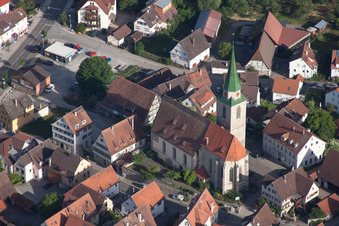 Michaelskirche im Ortsteil Entringen in Ammerbuch im Bundesland Baden-Württemberg, Deutschland