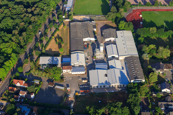 Gewerbegebiet Quartier Lanzet in Herxheim bei Landau im Bundesland Rheinland-Pfalz, Deutschland