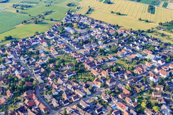Ortsverwaltung Hautpstraße x Gartenstr im Ortsteil Orschweier in Mahlberg im Bundesland Baden-Württemberg, Deutschland