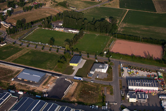 Luftaufnahme von Herbolzheim im Bundesland Baden-Württemberg, Deutschland