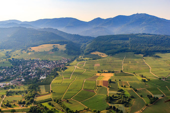 Schwärzestr im Ortsteil Britzingen in Müllheim im Markgräflerland im Bundesland Baden-Württemberg, Deutschland