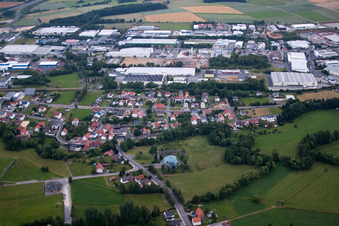 Kirche Hl. Kreuz im Ortsteil Welkers in Eichenzell im Bundesland Hessen, Deutschland