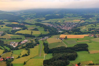 Segelflugplatz Huhnrain in Poppenhausen im Bundesland Hessen, Deutschland