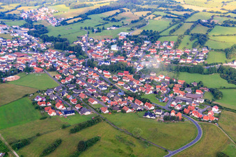 Fuldaer Straße in Hosenfeld im Bundesland Hessen, Deutschland