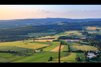 Segelfluggelände Gedern im Bundesland Hessen, Deutschland