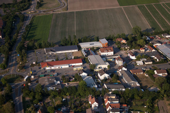 Aldi Lidl im Ortsteil Dannstadt in Dannstadt-Schauernheim im Bundesland Rheinland-Pfalz, Deutschland