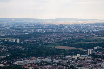 Frankenthal im Bundesland Rheinland-Pfalz, Deutschland aus der Luft