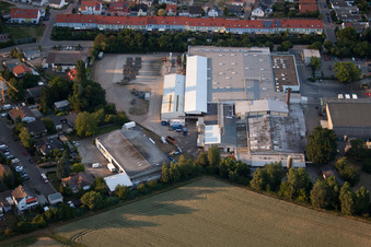 Rheintal Tiefkühlkost (Frosta AG) im Ortsteil Roxheim in Bobenheim-Roxheim im Bundesland Rheinland-Pfalz, Deutschland