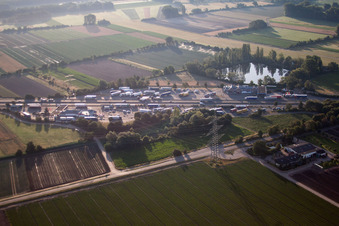 Serways Raststätte A61-Dannstadt West in Dannstadt-Schauernheim im Bundesland Rheinland-Pfalz, Deutschland