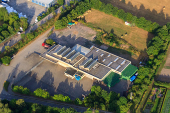 Natursteine und Transporte Kohler in Zeiskam im Bundesland Rheinland-Pfalz, Deutschland von oben gesehen