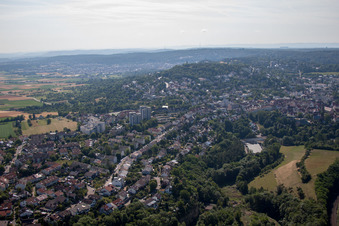 Heinrich-Längerer Straße in Leonberg im Bundesland Baden-Württemberg, Deutschland