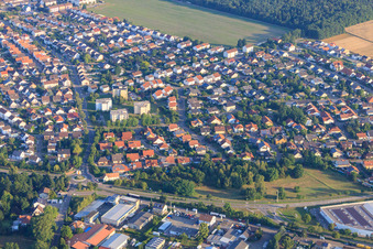 Postgrabenstraße in Bellheim im Bundesland Rheinland-Pfalz, Deutschland