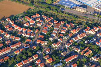 Kirschenweg in Bellheim im Bundesland Rheinland-Pfalz, Deutschland