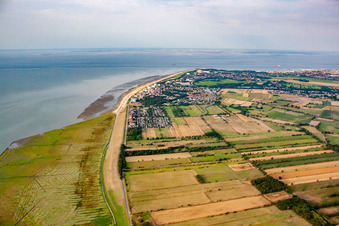 Duhnen Strand in Cuxhaven im Bundesland Niedersachsen, Deutschland