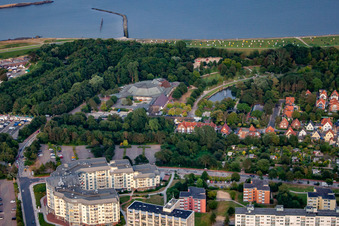 Kurparkresidenz im Ortsteil Döse in Cuxhaven im Bundesland Niedersachsen, Deutschland