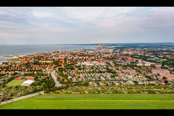 Feldweg und Haydnstr im Ortsteil Döse in Cuxhaven im Bundesland Niedersachsen, Deutschland
