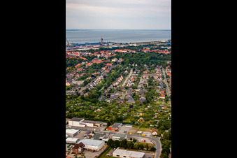Westerwischweg in Cuxhaven im Bundesland Niedersachsen, Deutschland
