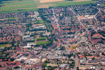 Karl-Olfers Platz in Cuxhaven im Bundesland Niedersachsen, Deutschland