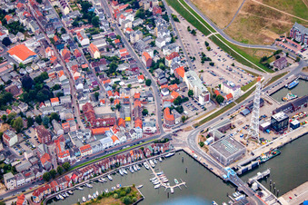 Alter Fischereihafen in Cuxhaven im Bundesland Niedersachsen, Deutschland