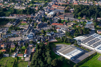 Friville-Escarbotin im Bundesland Somme, Frankreich von oben