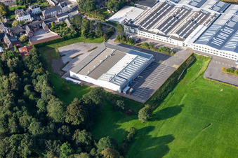 Friville-Escarbotin im Bundesland Somme, Frankreich aus der Luft