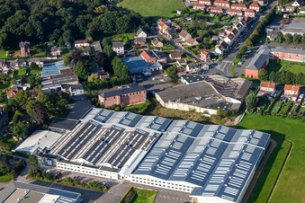 Luftbild von Delabie in Friville-Escarbotin im Bundesland Somme, Frankreich