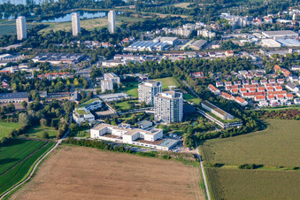 BG Unfallklink im Ortsteil Oggersheim in Ludwigshafen am Rhein im Bundesland Rheinland-Pfalz, Deutschland