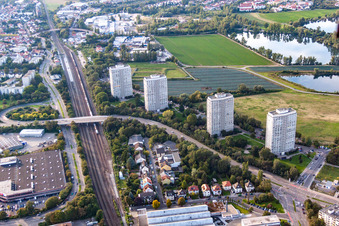 BG Unfallklink im Ortsteil Friesenheim in Ludwigshafen am Rhein im Bundesland Rheinland-Pfalz, Deutschland