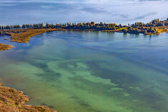 Luftbild von Steg zur Reichenau - Pirminstr im Ortsteil Lindenbühl im Bundesland Baden-Württemberg, Deutschland