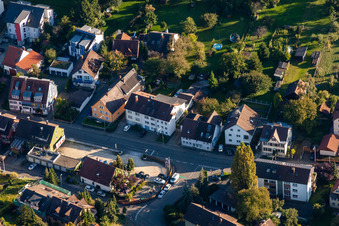 Ortsteil Wollmatingen in Konstanz im Bundesland Baden-Württemberg, Deutschland aus der Luft