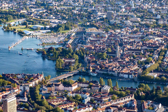 Rheinsteig in Konstanz im Bundesland Baden-Württemberg, Deutschland