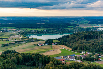 Luftbild von Ortsteil Tautenbronn in Pfullendorf im Bundesland Baden-Württemberg, Deutschland
