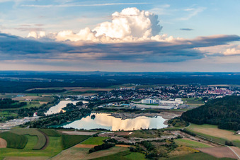 Ortsteil Tautenbronn in Pfullendorf im Bundesland Baden-Württemberg, Deutschland von oben
