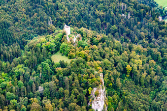 Burgruine Kallenberg in Buchheim im Bundesland Baden-Württemberg, Deutschland