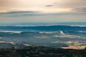 Zeppelin NT über Bodman in Bodman-Ludwigshafen im Bundesland Baden-Württemberg, Deutschland