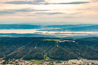 Ortsteil Bodman in Bodman-Ludwigshafen im Bundesland Baden-Württemberg, Deutschland von einer Drohne aus