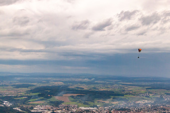 Stockach im Bundesland Baden-Württemberg, Deutschland aus der Vogelperspektive