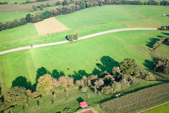 UL-Flugplatz Mittelfischach in Bühlertann im Bundesland Baden-Württemberg, Deutschland