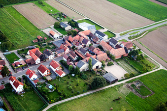 Ortsausgang W in Hergersweiler im Bundesland Rheinland-Pfalz, Deutschland