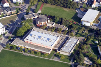 Rhenhalle Maximiliansau in Wörth am Rhein im Bundesland Rheinland-Pfalz, Deutschland