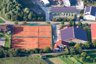 Tennisclub TC Neuburg in Neuburg am Rhein im Bundesland Rheinland-Pfalz, Deutschland